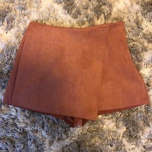 Pink skort from a boutique